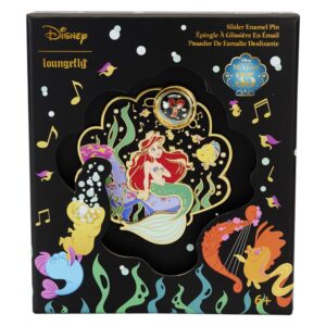 Loungefly Disney: The Little Mermaid 35Th Anniversary - Life Is The Bubbles Collector Box Pin (3) (WDPN3467)