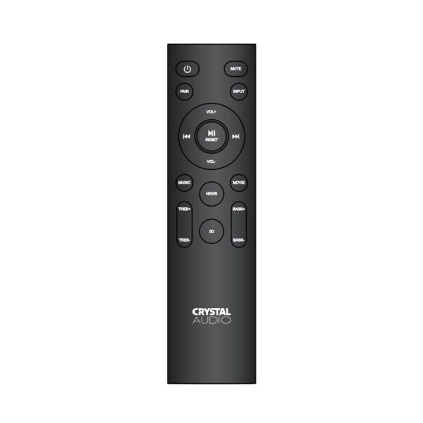 CRYSTAL AUDIO REMOTE CONTROL for CASB160S