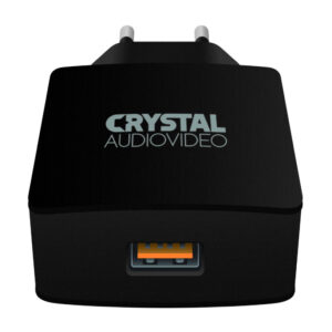 CRYSTAL AUDIO QP-3 QC3.0 port 3.65-6.5V 3A 6.5-9V 2A 9-12V 1.5A Single USB Wall Charger