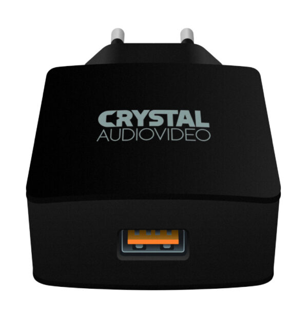 CRYSTAL AUDIO QP-3 QC3.0 port 3.65-6.5V 3A 6.5-9V 2A 9-12V 1.5A Single USB Wall Charger