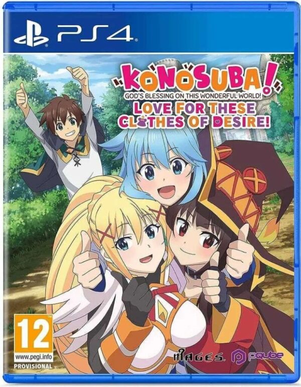 PS4 Konosuba: Gods Blessing on this Wonderful World! Love for These Clothes of Desire!