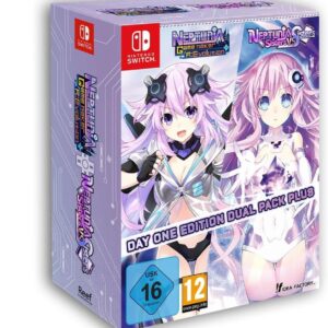 NSW Neptunia Game Maker R:Evolution / Neptunia: Sisters VS Sisters - Day One Edition Dual Pack Plus