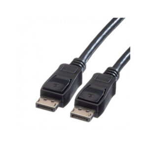CABLE DISPLAY PORT 2m Male to Male v1.2 Black