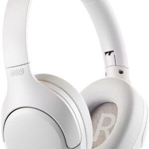 QCY H3 Lite Headset White - ANC Noise Canceling 40mm drivers 68ms latency - 60h battery