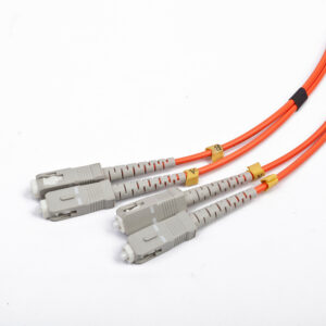 CABLEXPERT MULTIMODE DUPLEX OM2 50/125 FIBER OPTIC CABLE SC/SC 1M