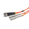 CABLEXPERT MULTIMODE DUPLEX OM2 50/125 FIBER OPTIC CABLE ST/SC 2M