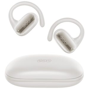 QCY Crossky GTR 2 White Open Ear Wireless Headphones Sports Headset Air Conduction TWS ENC Call IPX5