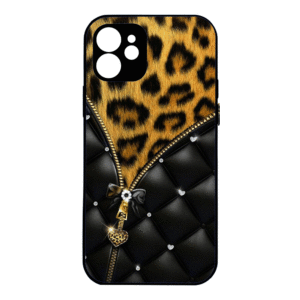 Animal print leopard in black IPhone 16 Pro Max