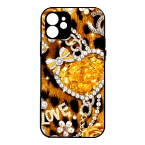 Animal print gold hart Redmi-9c