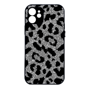 Animal print leopard silver IPhone 16 Pro