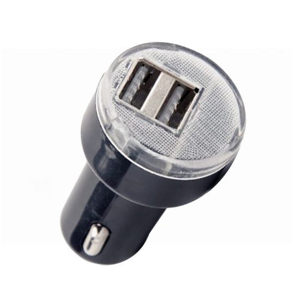 ENERGENIE 2-PORT USB CAR CHARGER 2.1 A BLACK