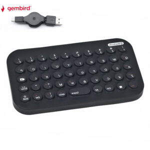 GEMBIRD BLUETOOTH MINI KEYBOARD 49KEYS US LAYOUT BLACK