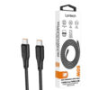 LAMTECH CHARGE AND DATA CABLE TYPE-C TO TYPE-C 60W 2M BLACK