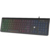 LAMTECH RAINBOW WIRED USB KEYBOARD WITH ROUND KEYS