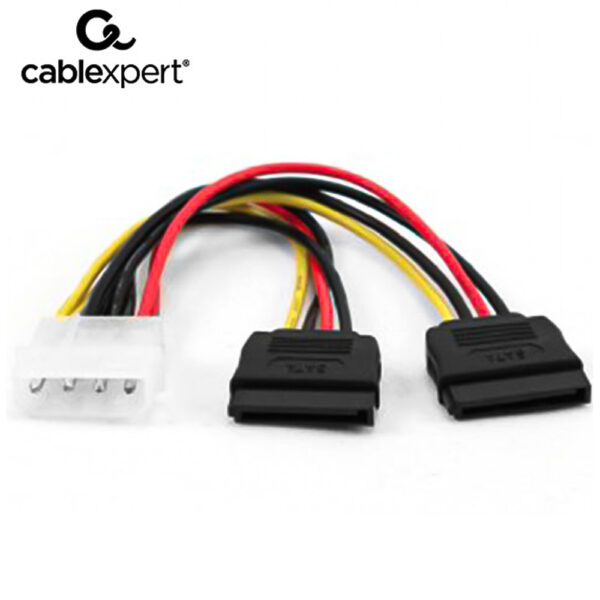 CABLEXPERT 2 x SERIAL ATA 15CM POWER CABLE