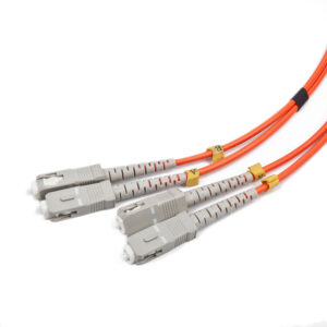 CABLEXPERT MULTIMODE DUPLEX OM2 50/125 FIBER OPTIC CABLE SC/SC 1M